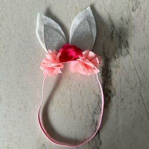 Easter ear headband, fits 1-3 yr old